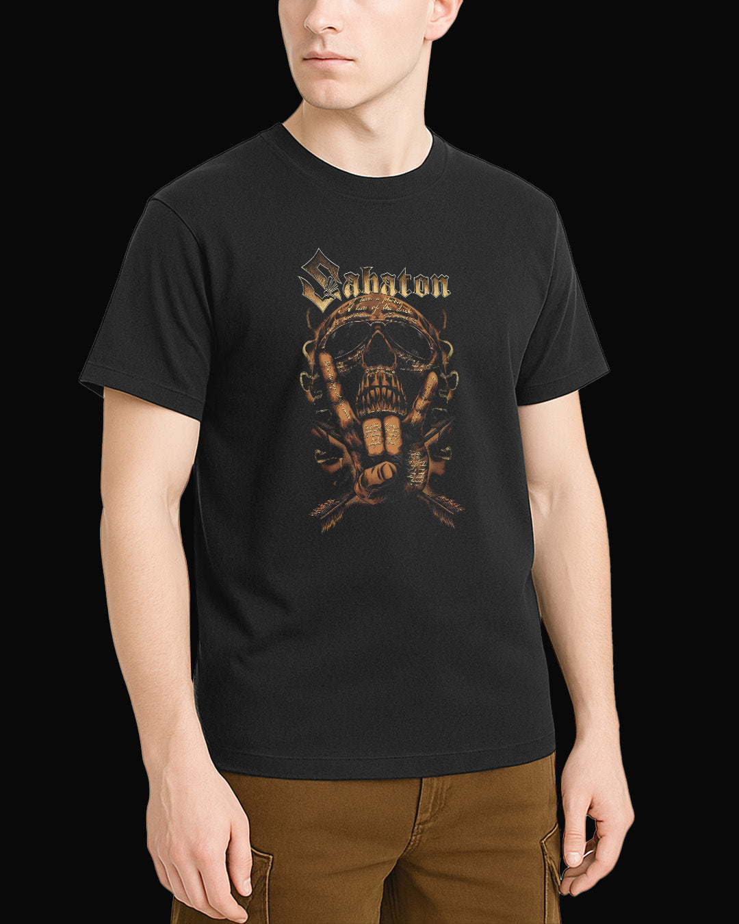 Sabaton War and Victory Siyah Tişört