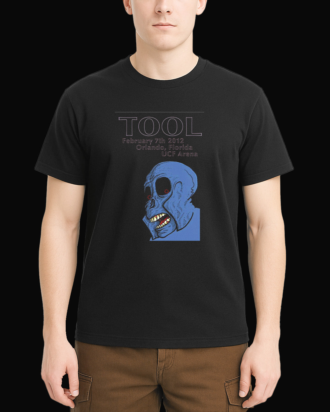 Tool Red Eye Siyah Tişört