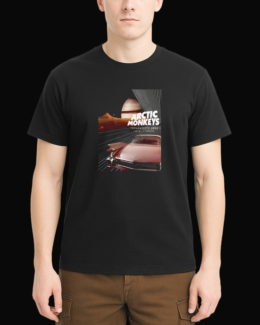 Arctic Monkeys Tranquility Base Siyah Tişört V2