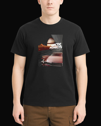 Arctic Monkeys Tranquility Base Siyah Tişört V2