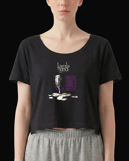 Lamb Of God Sacrament Siyah Kadın Tişört