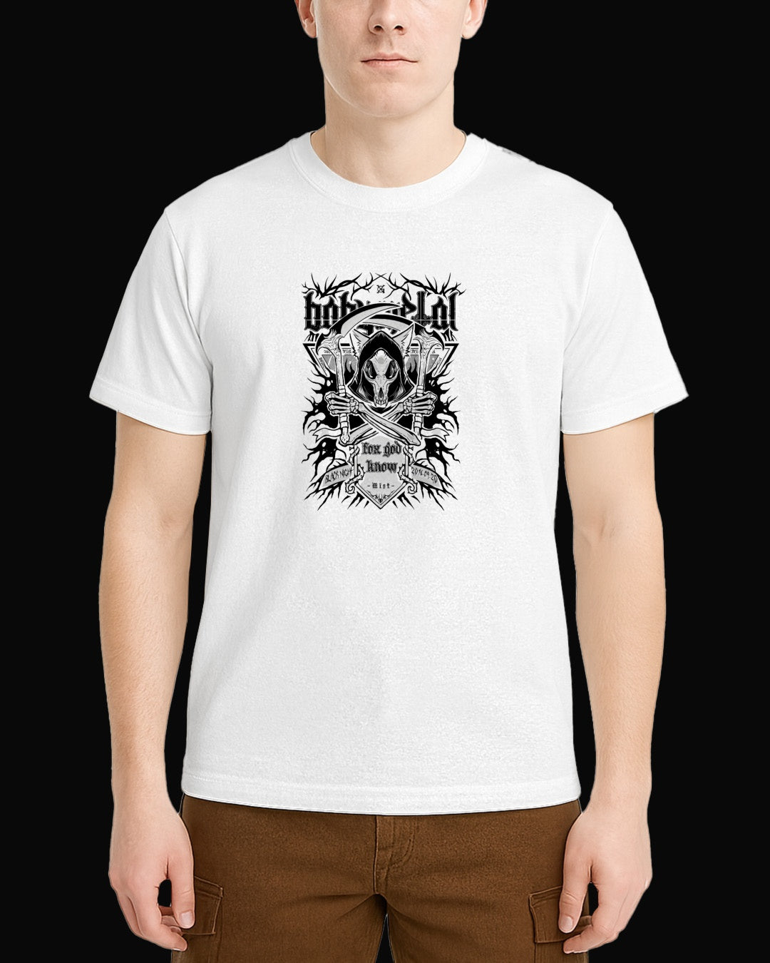 Babymetal Fox God Knows Beyaz Tişört