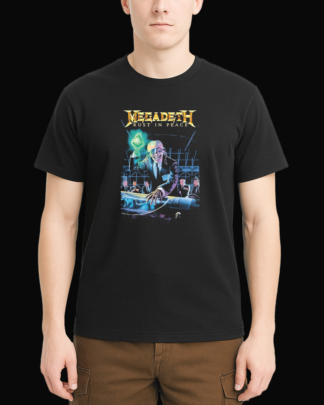 Megadeth Rust In Peace Siyah Tişört