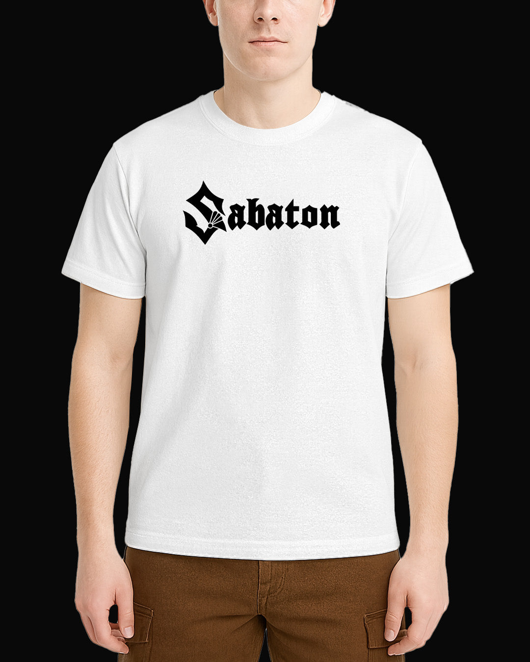 Sabaton Fist for Fight Beyaz Tişört