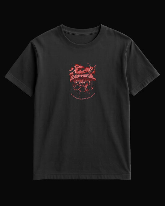 Babymetal Rock Hand Siyah Tişört