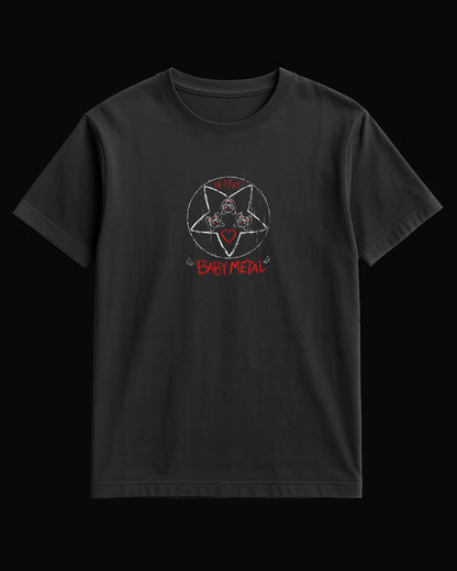 Babymetal Rock Star! Siyah Tişört