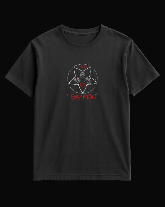 Babymetal Rock Star! Siyah Tişört