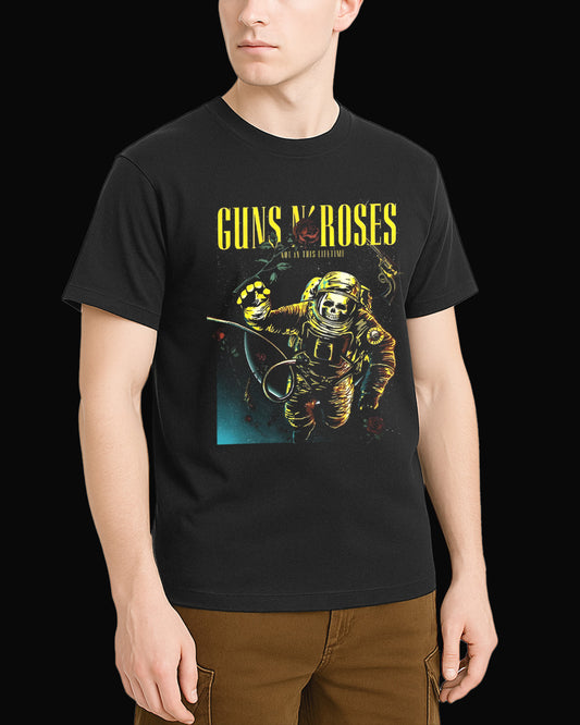 Guns N' Roses Not In This Lifetime Siyah Tişört