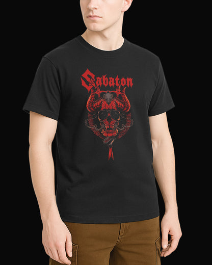 Sabaton Devil Siyah Tişört
