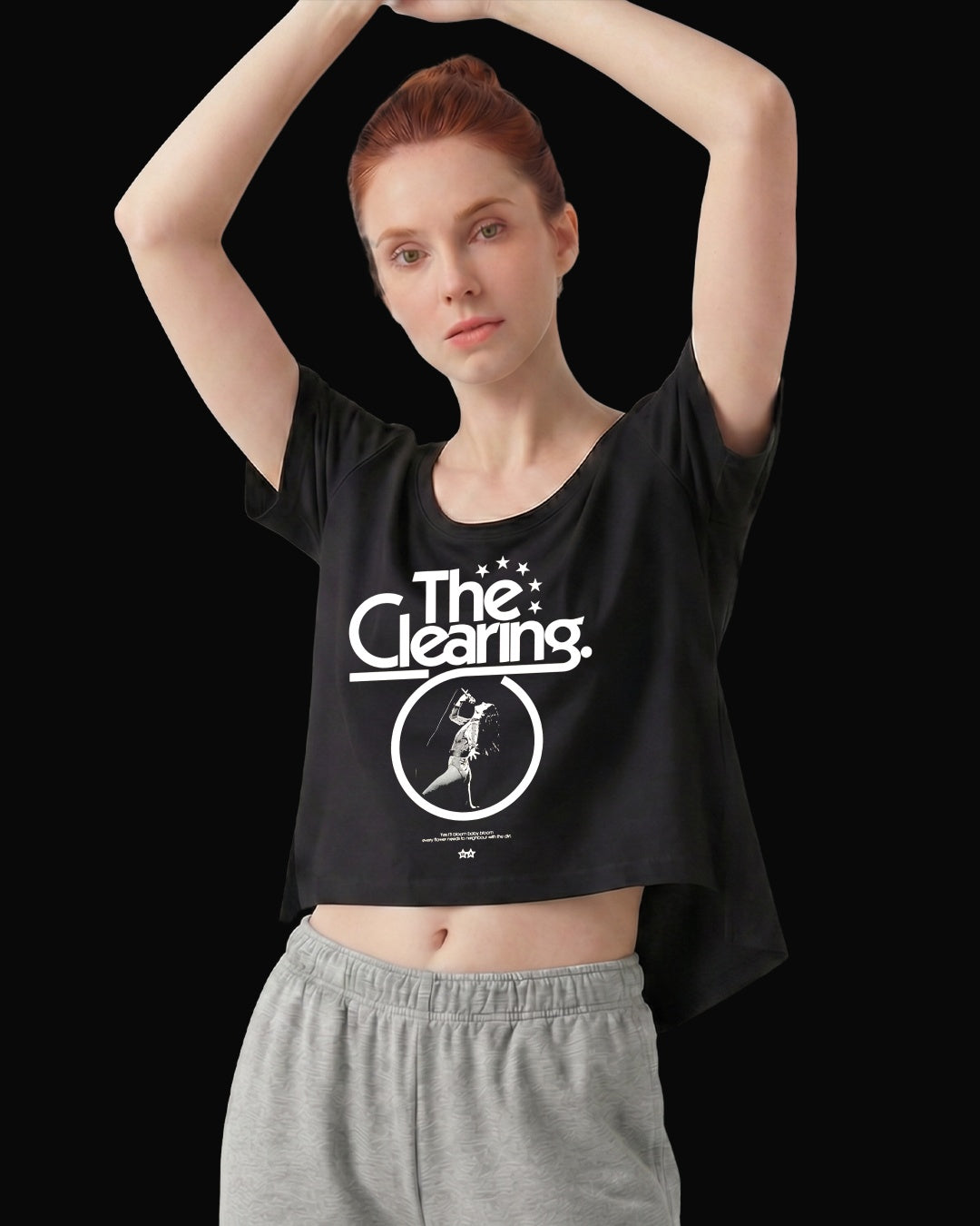 Wolf Alice The Clearing Siyah Kadın Tişört