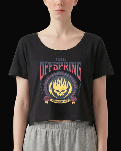 The Offspring Australia 2018 Siyah Kadın Tişört