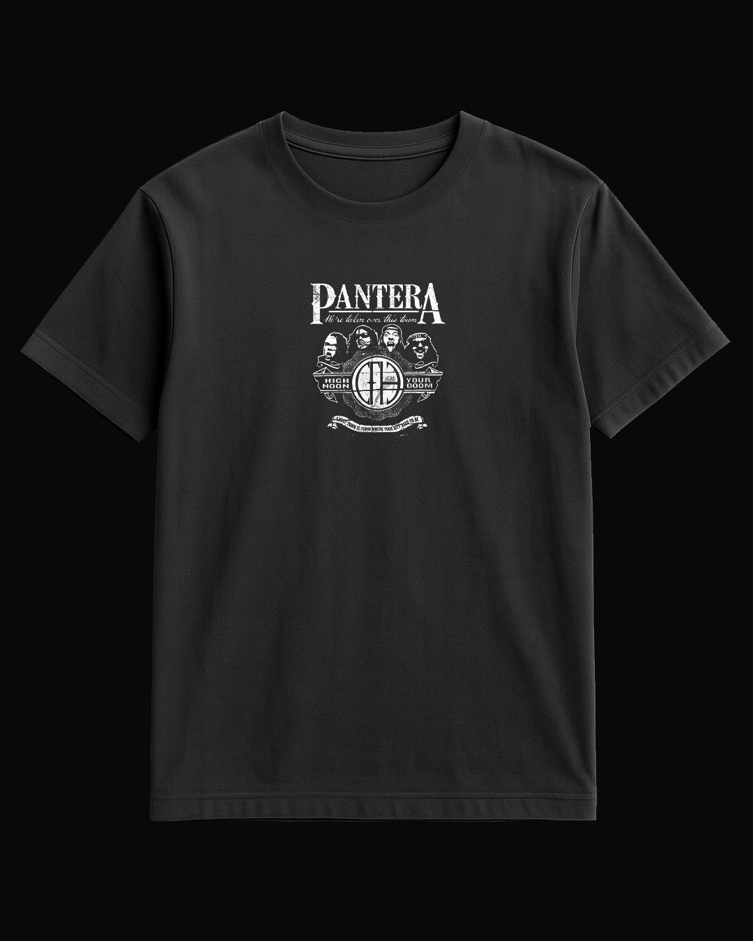 Pantera High Noon Your Doom Siyah Tişört