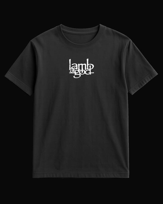 Lamb Of God Grup Logo Siyah Tişört