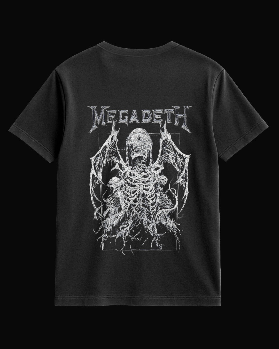Megadeth ANGEL OF DEATH Sırt Baskılı Siyah Tişört