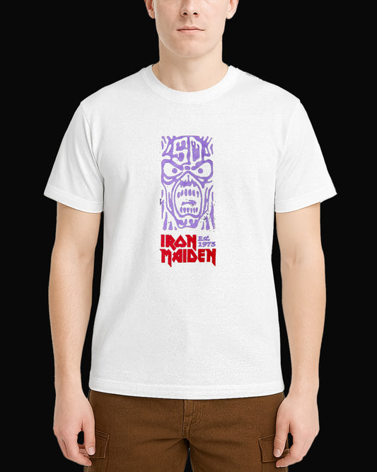 Iron Maiden Est. 1975 Beyaz Tişört