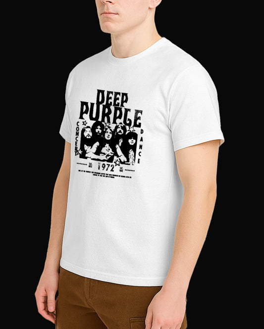 Deep Purple Fireball Beyaz Tişört