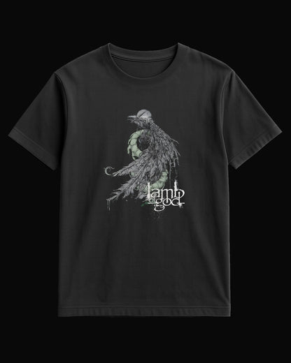 Lamb Of God Bone and Feather Siyah Tişört