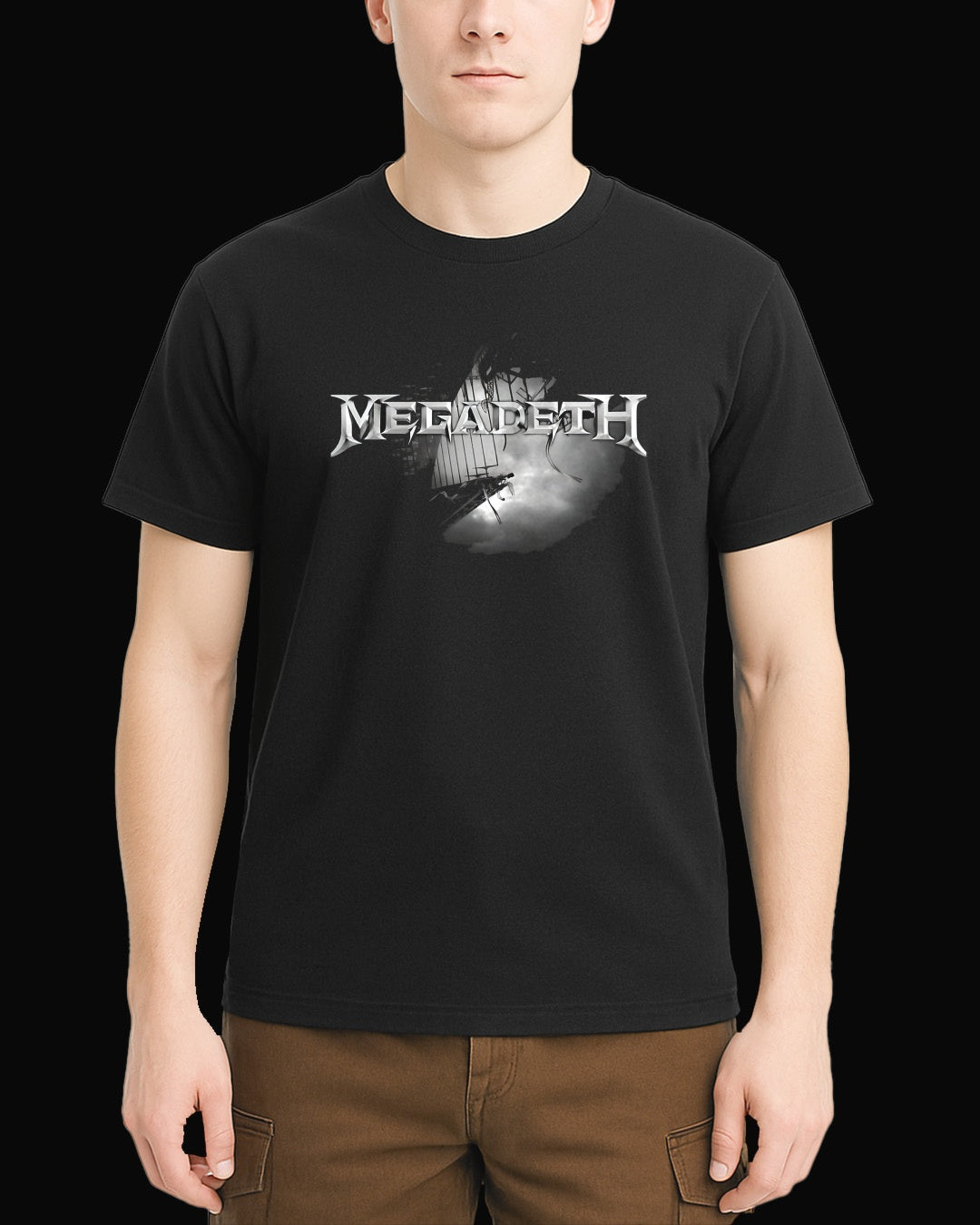 Megadeth Sail Siyah Tişört