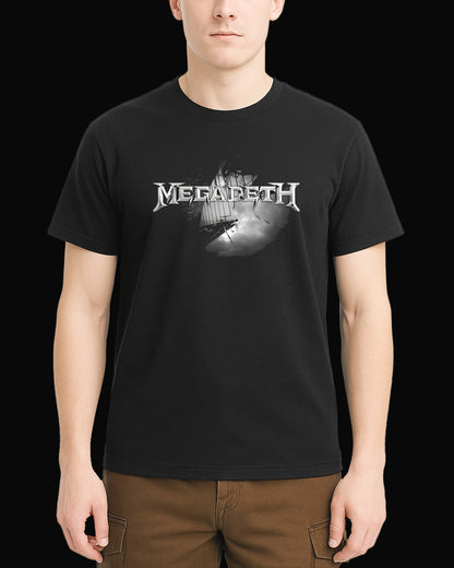 Megadeth Sail Siyah Tişört