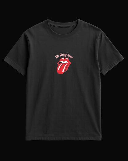 The Rolling Stones The Tongue Siyah Tişört V4