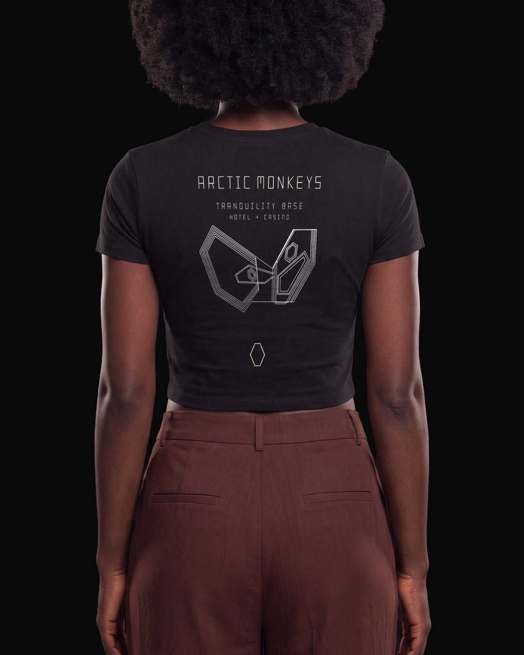 Arctic Monkeys Tranquility Base Siyah Baby Tee Tişört V2