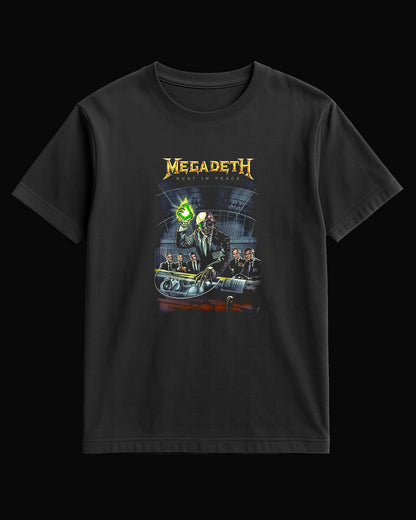 Megadeth Rust In Peace-3 Siyah Tişört