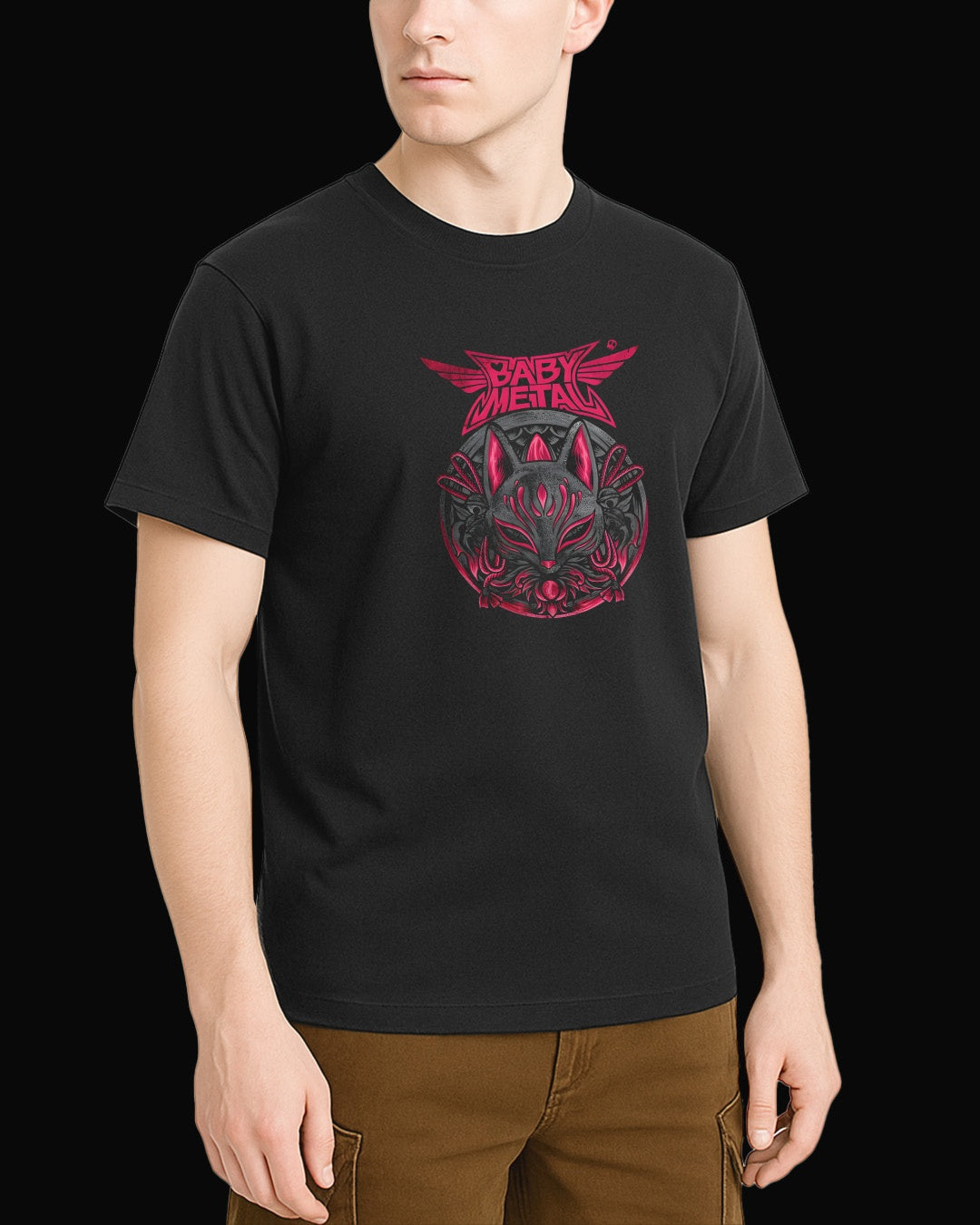 Babymetal Fox God Siyah Tişört
