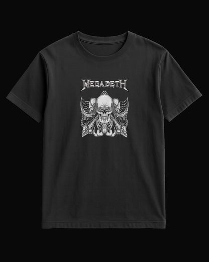 Megadeth HORNS OF DEATH Siyah Tişört