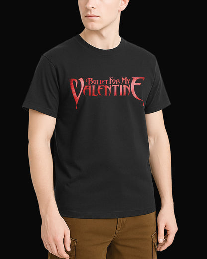 Bullet For My Valentine Grup Logo Siyah Tişört
