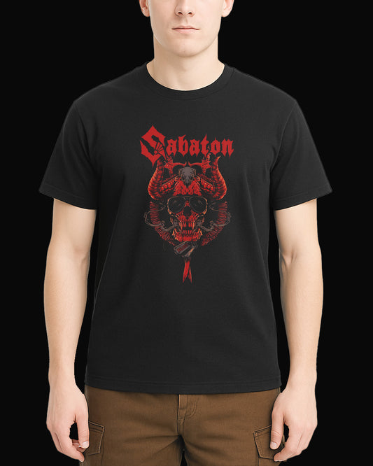 Sabaton Devil Siyah Tişört