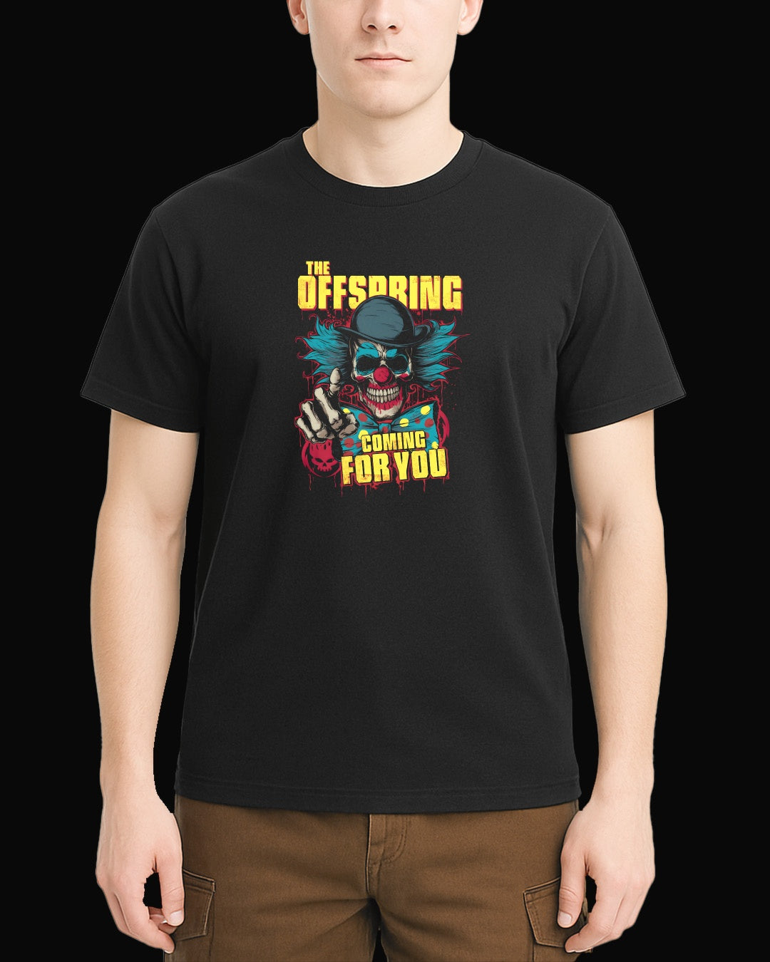 The Offspring Coming For You Siyah Tişört V3