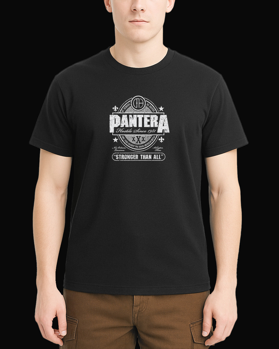 Pantera Stronger Than All-2 Siyah Tişört