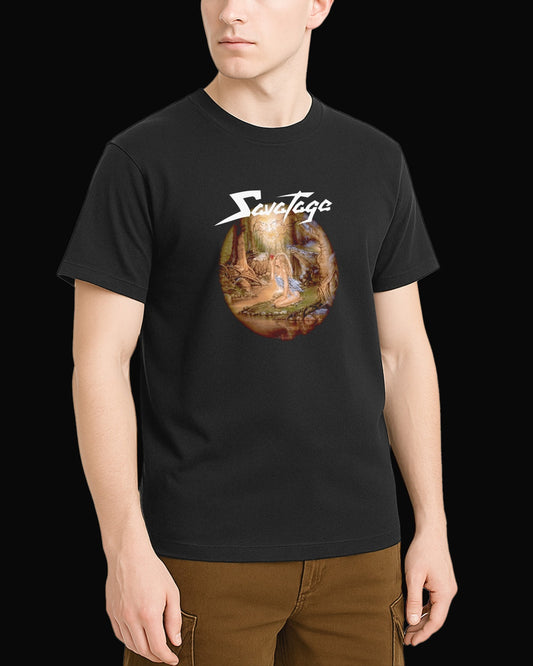 Savatage Madness Reigns Siyah Tişört