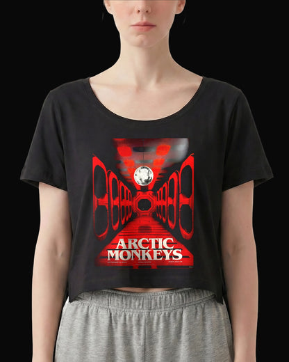 Arctic Monkeys A Space Odyssey Siyah Kadın Tişört