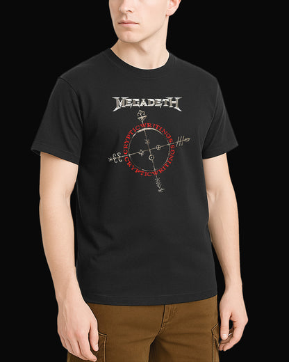 Megadeth Cryptic Writings Siyah Tişört