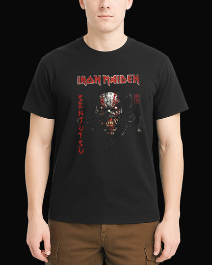 Iron Maiden Senjutsu Siyah Tişört V2