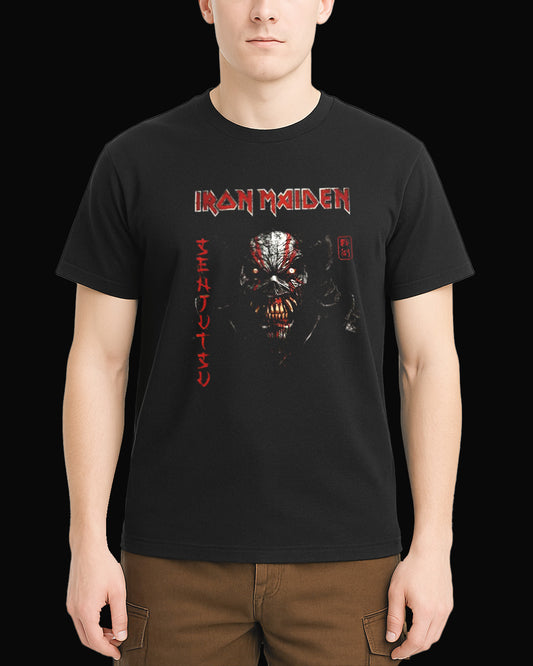 Iron Maiden Senjutsu Siyah Tişört V2
