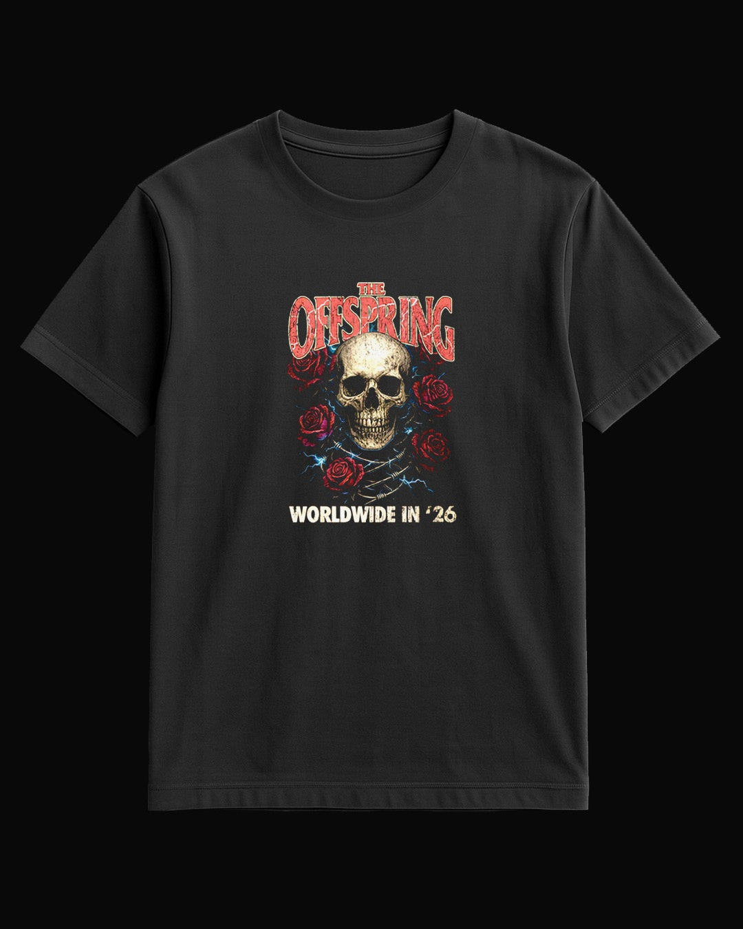 The Offspring Worldwide In '26 Siyah Tişört V2