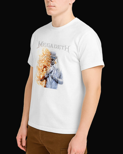 Megadeth 2026 ALBUM Beyaz Tişört