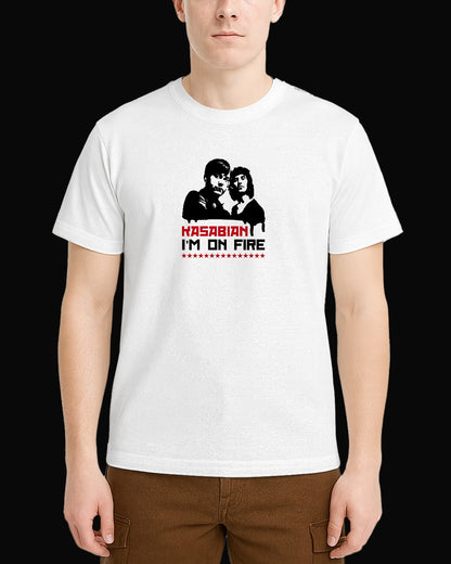 Kasabian I'm On Fire Beyaz Tişört