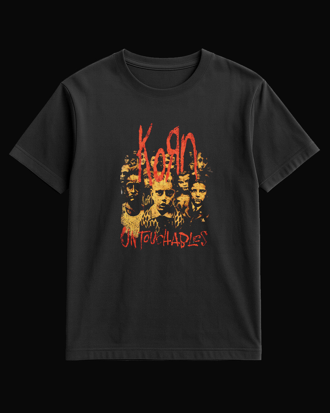 Korn Untouchables Siyah Tişört