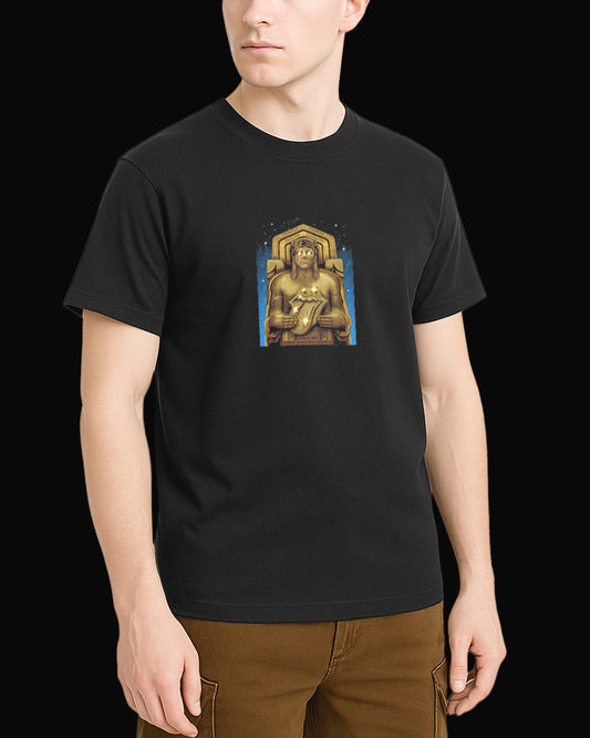 The Rolling Stones Golden Mummy Siyah Tişört