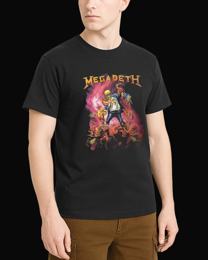 Megadeth Little Demons Siyah Tişört