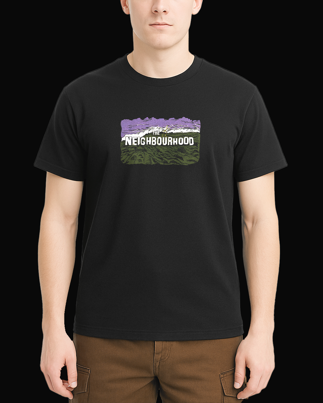 The Neighbourhood Hollywood Siyah Tişört