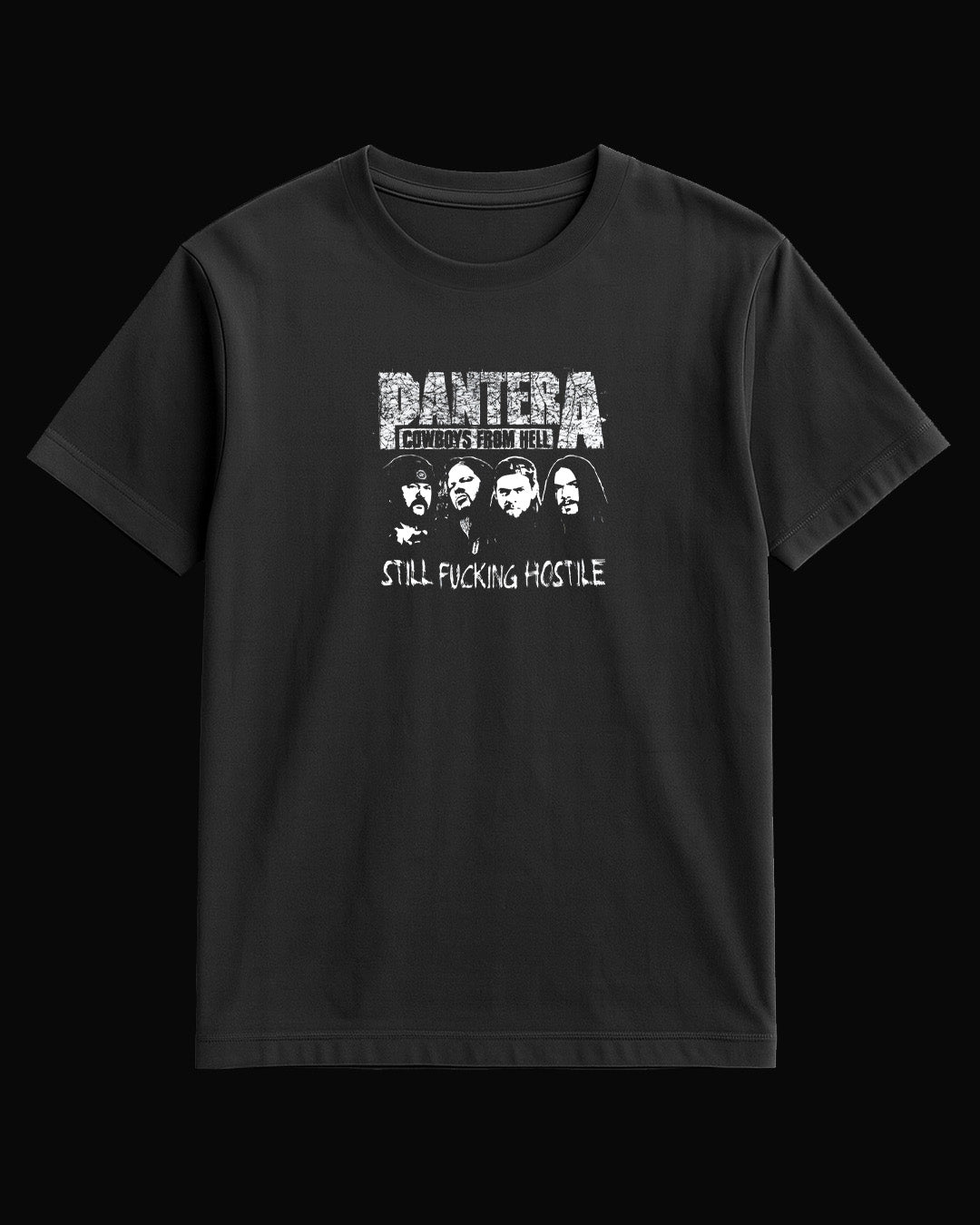 Pantera Cowboys From Hell Siyah Tişört