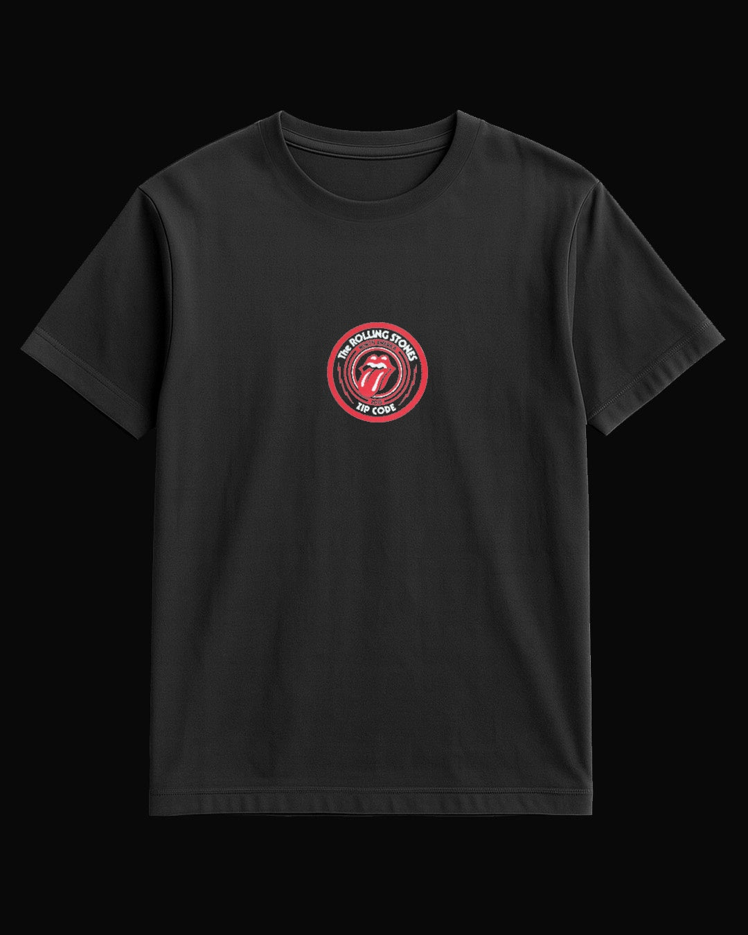 The Rolling Stones ZIP CODE Siyah Tişört V2