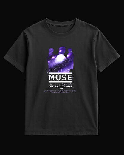Muse The Resistance Tour Siyah Tişört