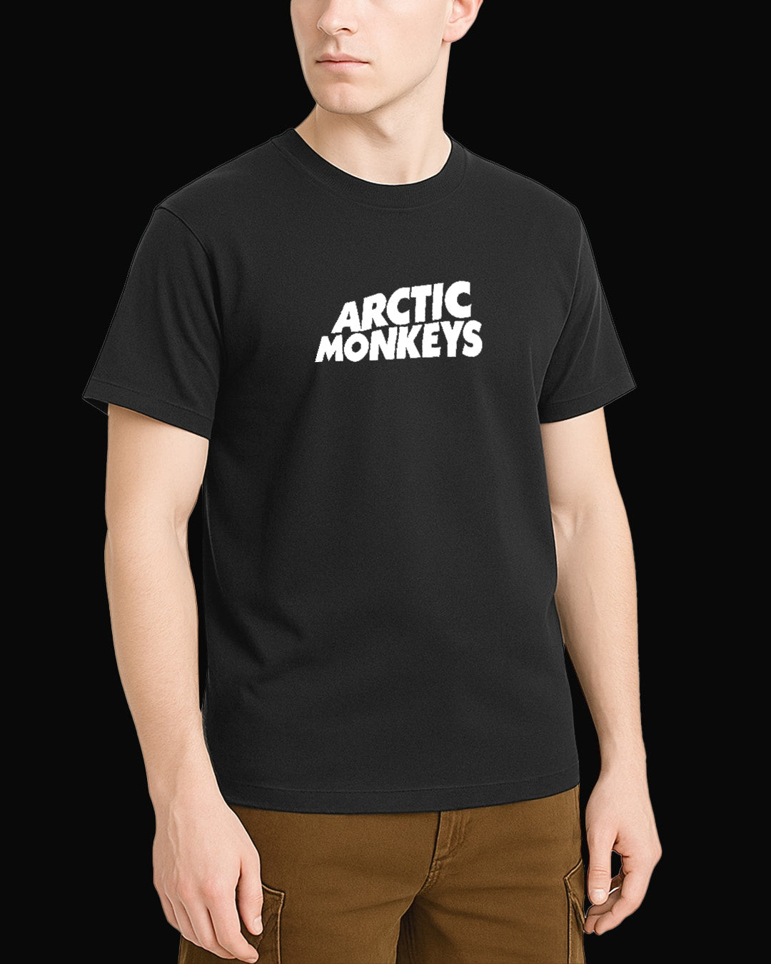Arctic Monkeys Grup Logo Siyah Tişört V4