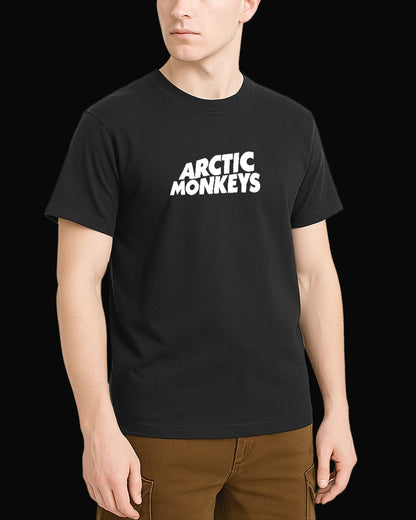 Arctic Monkeys Grup Logo Siyah Tişört V4