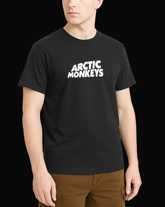 Arctic Monkeys Grup Logo Siyah Tişört V4